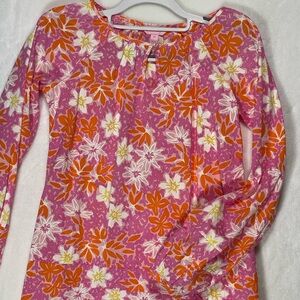 Lilly Pulitzer Pink and Orange Floral “Jemma Tunic”